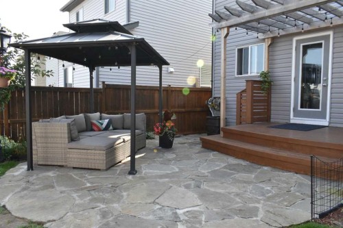 56 Silverado Plains View Sw, Calgary, AB - Outdoor With Deck Patio Veranda With Exterior