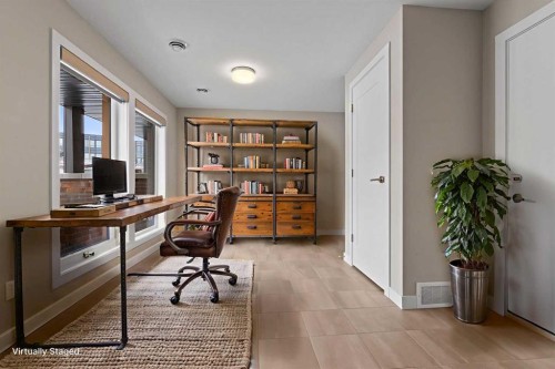 62 Norford Common Nw, Calgary, AB - Indoor Photo Showing Office