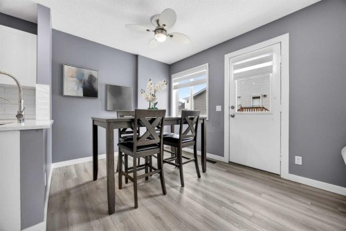 237 Willowbrook Close Nw, Airdrie, AB - Indoor Photo Showing Dining Room