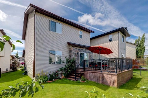 163 Cougarstone Court Sw, Calgary, AB - Outdoor With Deck Patio Veranda With Exterior