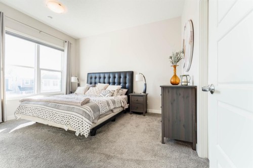 5 Sage Bluff Heights Nw, Calgary, AB - Indoor Photo Showing Bedroom