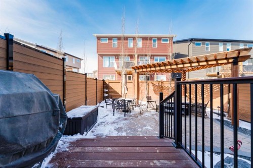 5 Sage Bluff Heights Nw, Calgary, AB - Outdoor With Deck Patio Veranda With Exterior