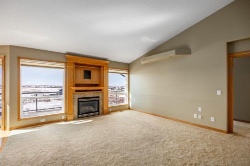 20 Hillcrest Boulevard, Strathmore, AB - Indoor With Fireplace