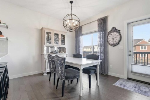 99 Valarosa Drive, Didsbury, AB - Indoor Photo Showing Dining Room