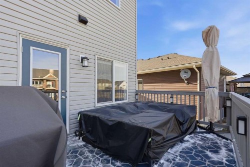 99 Valarosa Drive, Didsbury, AB - Outdoor With Deck Patio Veranda With Exterior