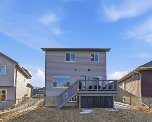 99 Valarosa Drive, Didsbury, AB - Outdoor With Deck Patio Veranda With Exterior