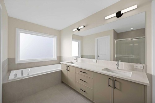 191 Homestead Common Ne, Calgary, AB - Indoor Photo Showing Bathroom