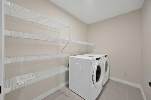 191 Homestead Common Ne, Calgary, AB - Indoor Photo Showing Laundry Room