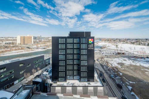 1205-550 Riverfront Avenue Se, Calgary, AB - Outdoor With View