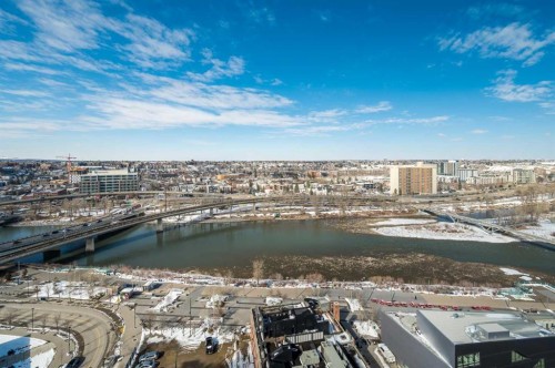 1205-550 Riverfront Avenue Se, Calgary, AB - Outdoor With View