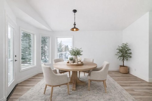 228 Woodside Crescent Nw, Airdrie, AB - Indoor Photo Showing Dining Room