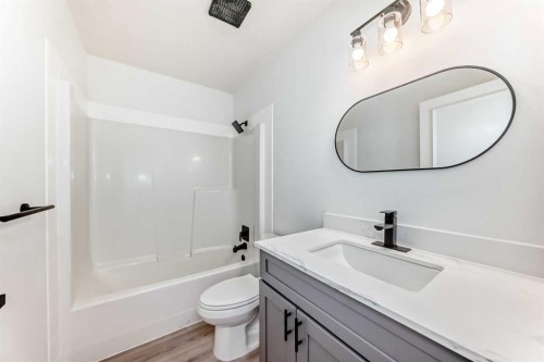 228 Woodside Crescent Nw, Airdrie, AB - Indoor Photo Showing Bathroom