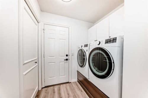 228 Woodside Crescent Nw, Airdrie, AB - Indoor Photo Showing Laundry Room