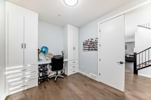 2 Chelsea Bay, Chestermere, AB - Indoor Photo Showing Office
