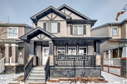 9275 Saddlebrook Drive Ne, Calgary, AB - Outdoor With Deck Patio Veranda With Facade