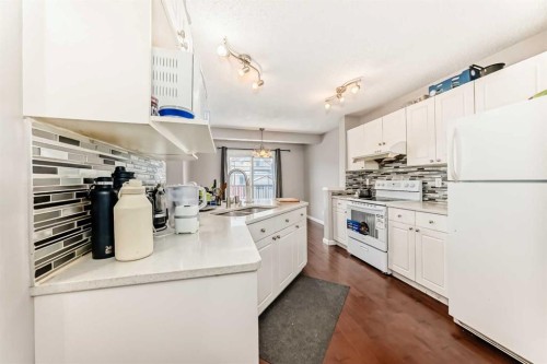 39 Saddleridge Close Ne, Calgary, AB - Indoor Photo Showing Kitchen With Double Sink