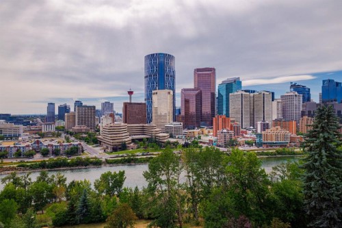 303-300 Meredith Road Ne, Calgary, AB - Outdoor With View