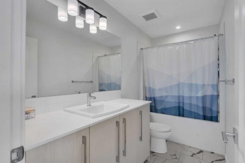 178 Dawson Way, Chestermere, AB - Indoor Photo Showing Bathroom