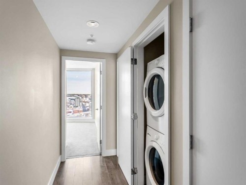 2103-510 6 Avenue Se, Calgary, AB - Indoor Photo Showing Laundry Room