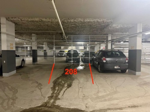 2103-510 6 Avenue Se, Calgary, AB - Indoor Photo Showing Garage