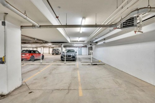 228-10 Westpark Link Sw, Calgary, AB - Indoor Photo Showing Garage