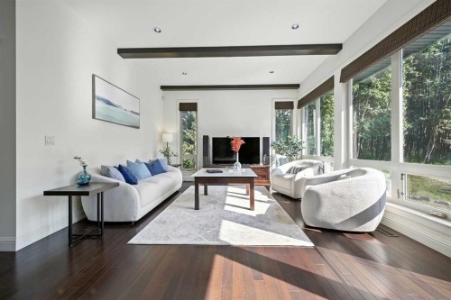 62 Posthill Drive Sw, Calgary, AB - Indoor Photo Showing Living Room
