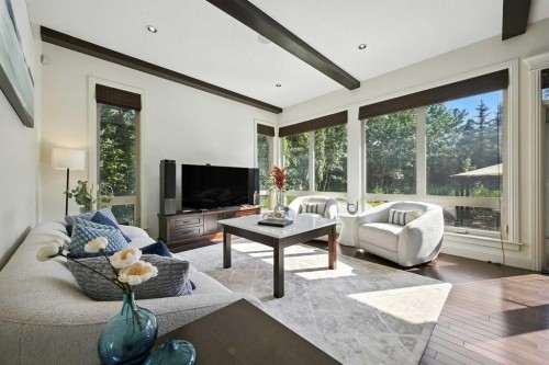 62 Posthill Drive Sw, Calgary, AB - Indoor Photo Showing Living Room