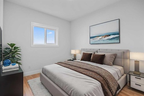 196 Saddlelake Manor Ne, Calgary, AB - Indoor Photo Showing Bedroom