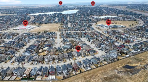 201 Autumn Circle Se, Calgary, AB - Outdoor With View