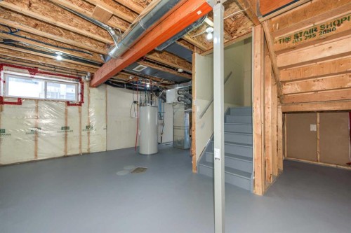 124 Evanscove Manor Nw, Calgary, AB - Indoor Photo Showing Basement