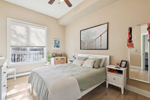 103-3101 34 Avenue Nw, Calgary, AB - Indoor Photo Showing Bedroom
