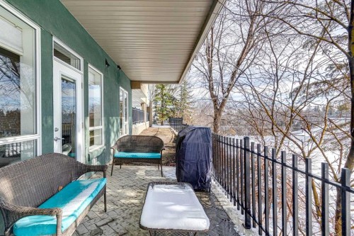 103-3101 34 Avenue Nw, Calgary, AB - Outdoor With Deck Patio Veranda With Exterior