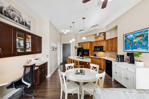 103-3101 34 Avenue Nw, Calgary, AB - Indoor Photo Showing Dining Room