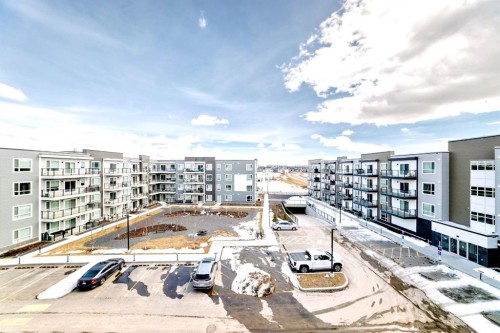 1402-33 Carringham Gate Nw, Calgary, AB - Outdoor With Balcony With View