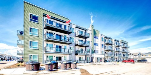 1402-33 Carringham Gate Nw, Calgary, AB - Outdoor With Balcony With Facade