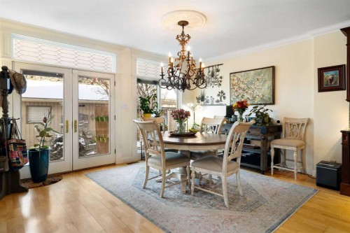 1727 24 Street Sw, Calgary, AB - Indoor Photo Showing Dining Room