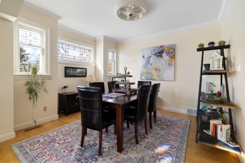 1727 24 Street Sw, Calgary, AB - Indoor Photo Showing Dining Room