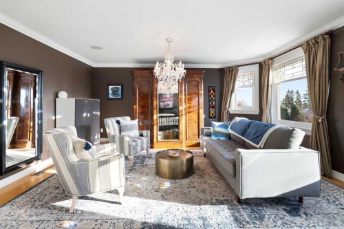 1727 24 Street Sw, Calgary, AB - Indoor Photo Showing Living Room