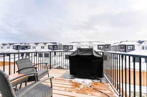 244 Heritage Heights, Cochrane, AB - Outdoor With Deck Patio Veranda With Exterior