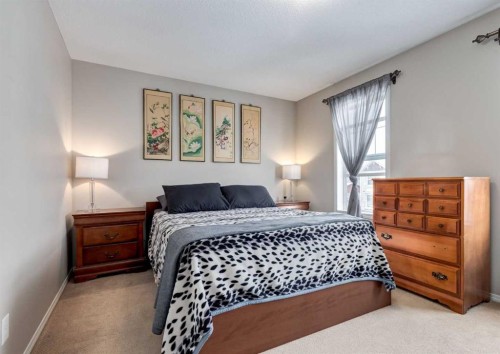 38 Autumn Crescent Se, Calgary, AB - Indoor Photo Showing Bedroom