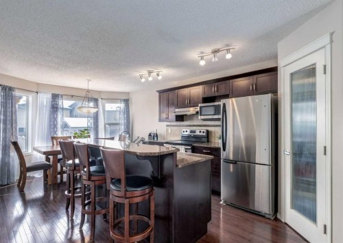 38 Autumn Crescent Se, Calgary, AB - Indoor Photo Showing Kitchen With Stainless Steel Kitchen With Upgraded Kitchen