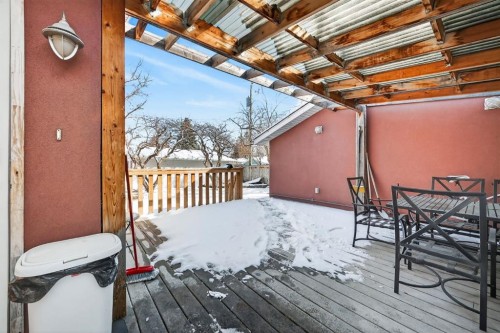 1027 75 Avenue Sw, Calgary, AB - Outdoor With Deck Patio Veranda With Exterior
