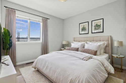 37 Evansbrooke Park Nw, Calgary, AB - Indoor Photo Showing Bedroom
