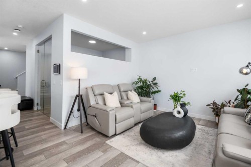 158 Magnolia Path Se, Calgary, AB - Indoor Photo Showing Living Room
