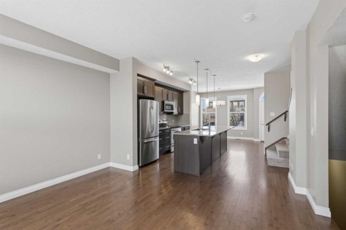 61 Sage Meadows Terrace Nw, Calgary, AB - Indoor Photo Showing Kitchen With Stainless Steel Kitchen