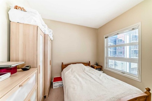 209-333 Riverfront Avenue Se, Calgary, AB - Indoor Photo Showing Bedroom