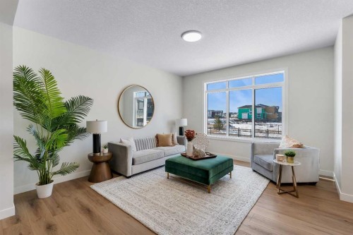 434 South Shore Drive, Chestermere, AB - Indoor Photo Showing Living Room