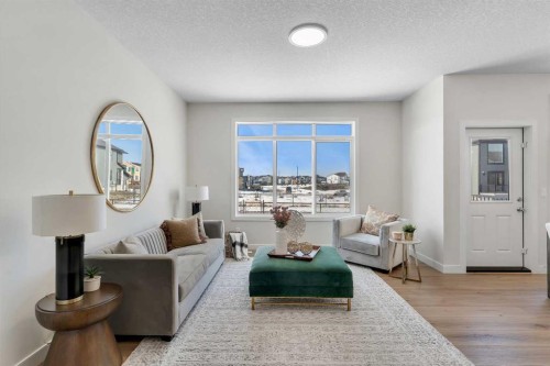 434 South Shore Drive, Chestermere, AB - Indoor Photo Showing Living Room