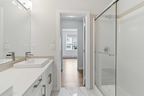 211-25 Walgrove Walk Se, Calgary, AB - Indoor Photo Showing Bathroom
