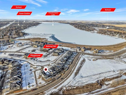 390 South Shore Drive, Chestermere, AB - Outdoor With View